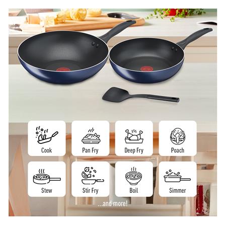 ชุดกระทะลึก 28 และ 26 ซม. TEFAL CLEAR COOK 3 ชิ้น_6