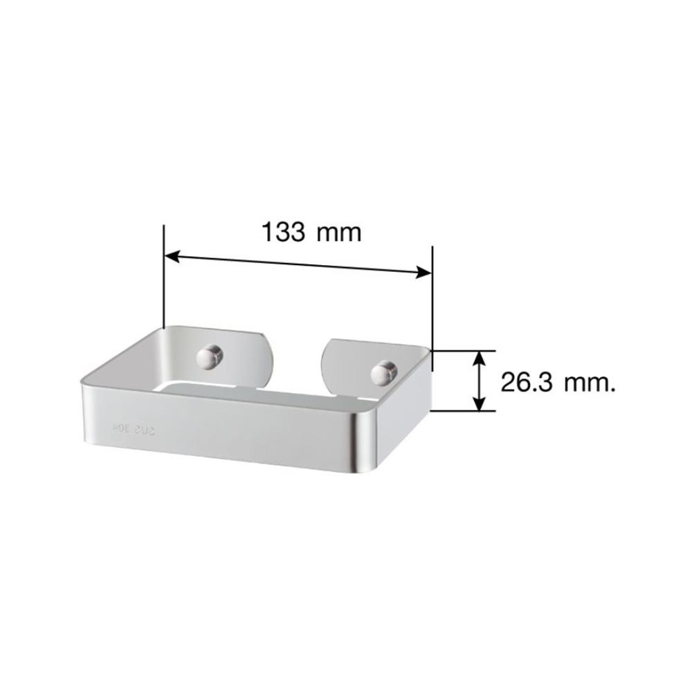 ที่ใส่สบู่ LUZERN AS-5009S สีโครม