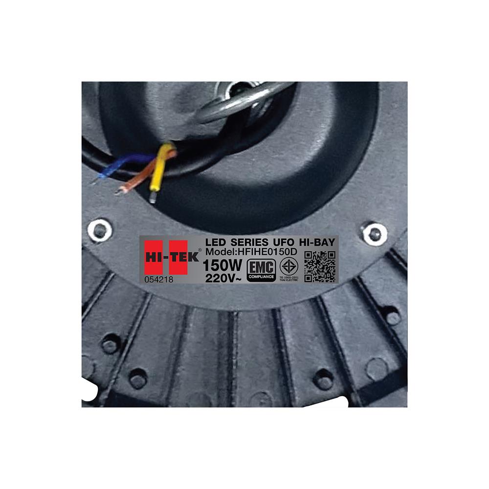 โคมไฮเบย์ LED HI-TEK HFIHE0150D 150 วัตต์ DAYLIGHT สีดำ