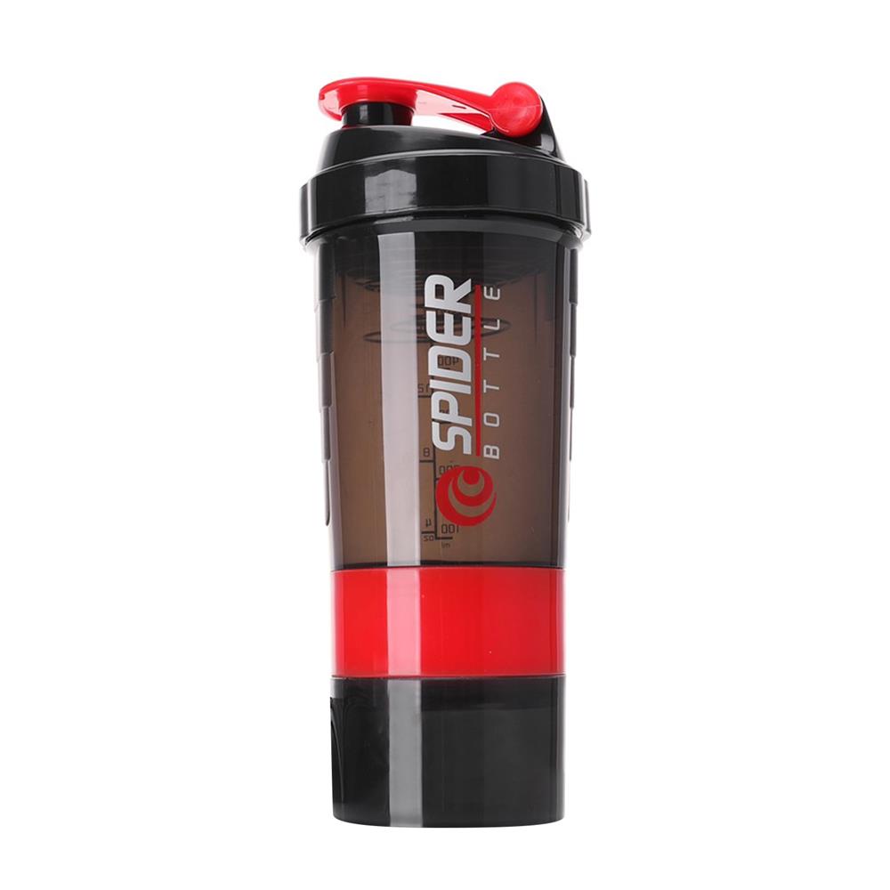 แก้วเชคเวย์โปรตีน GRANDE SPIDER สีแดง_1