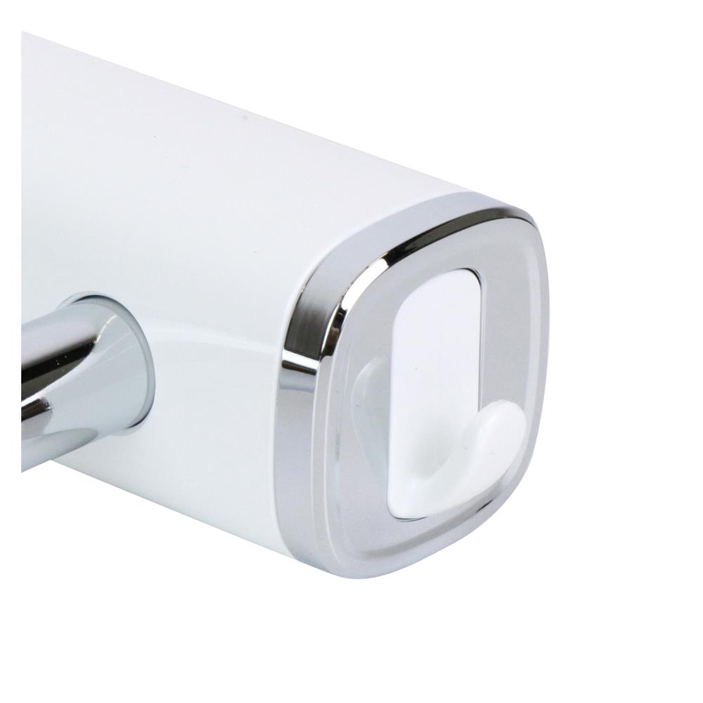 ราวแขวนผ้าพร้อมขอแขวน MOYA BAS-1003W สีขาว