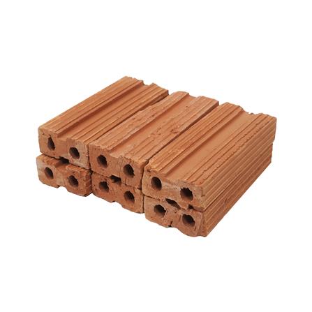 อิฐแดง 2 รู ONGROUND 3x6x14 ซม. (100 ก้อน/กระสอบ)_0