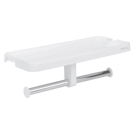 ที่ใส่กระดาษชำระคู่ MOYA BAS-1007W สีขาว_0