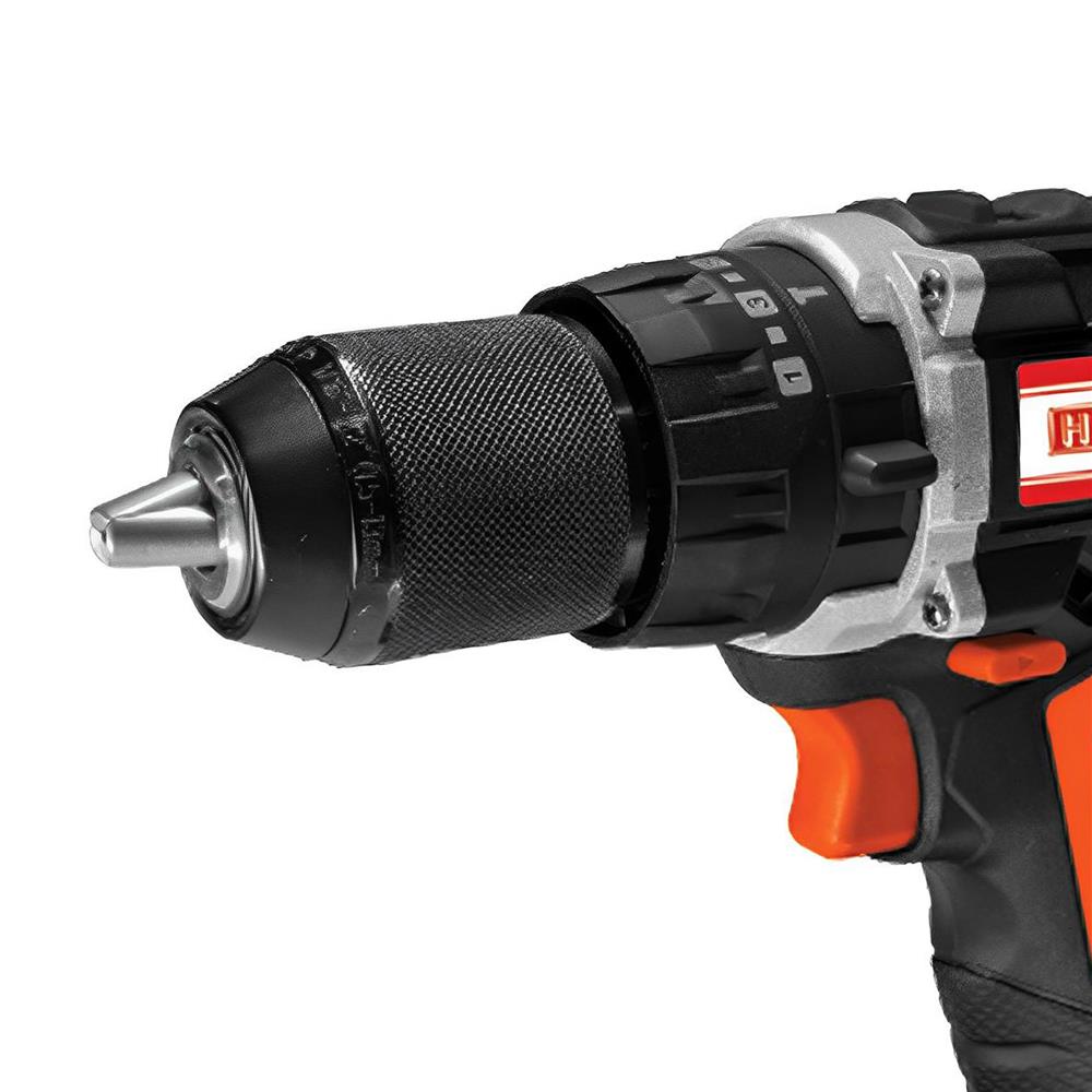 สว่านเจาะกระแทกไร้สาย (พร้อมแบตเตอรี่) HI-TOP CDM-BL20 20 โวลต์