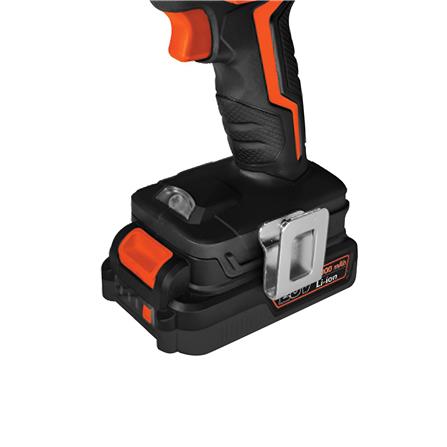 สว่านเจาะกระแทกไร้สาย (พร้อมแบตเตอรี่) HI-TOP CDM-BL20 20 โวลต์_2