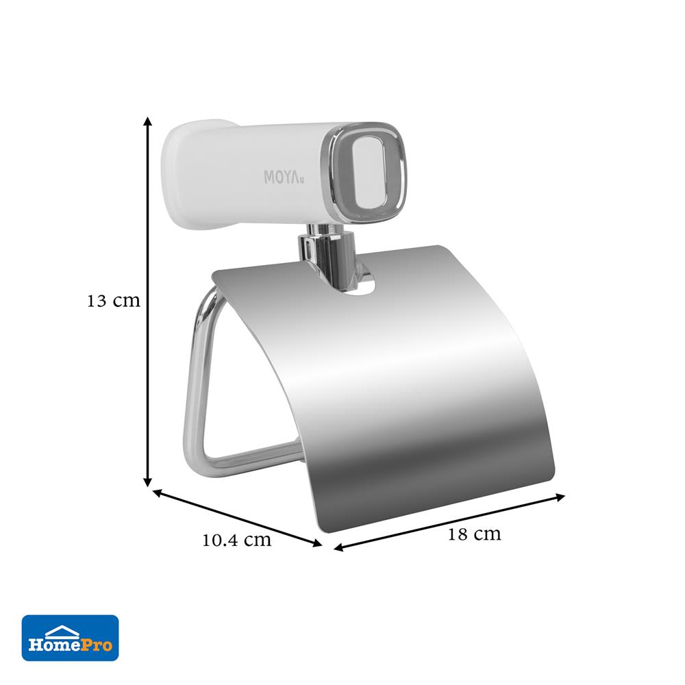 ที่ใส่กระดาษชำระ MOYA BAS-1004W สีขาว