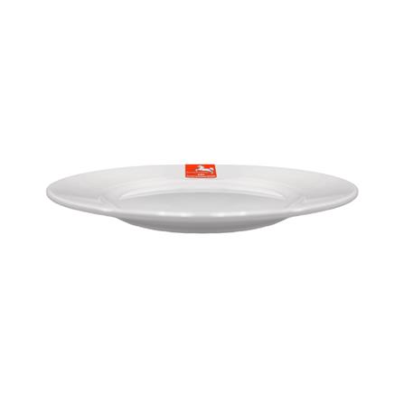 จานตื้น ABS 6.5 นิ้ว GOLDEN HORSE สีขาว_2