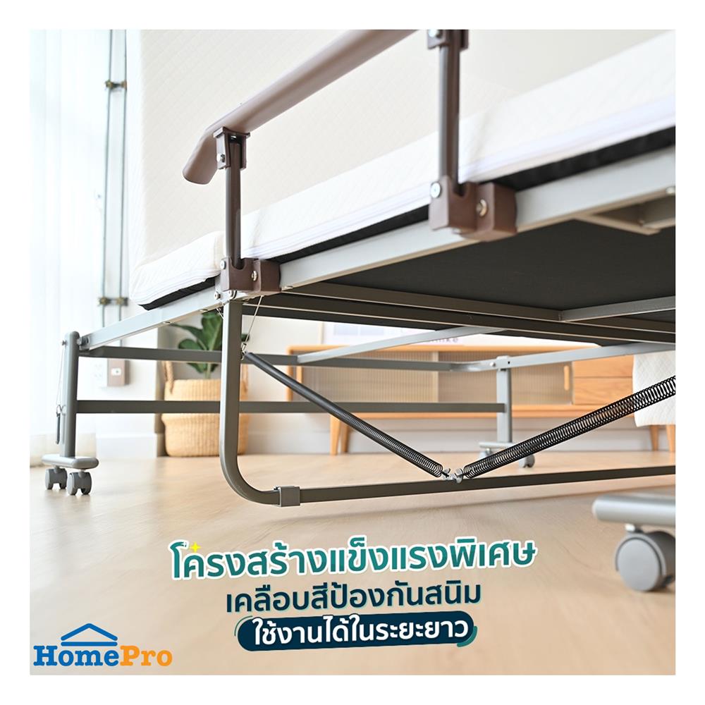 เตียงพับพร้อม TOPPER EAZYBED NEJEB-120 40X120X190 ซม.