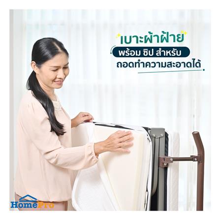 เตียงพับพร้อม TOPPER EAZYBED NEJEB-120 40X120X190 ซม._5