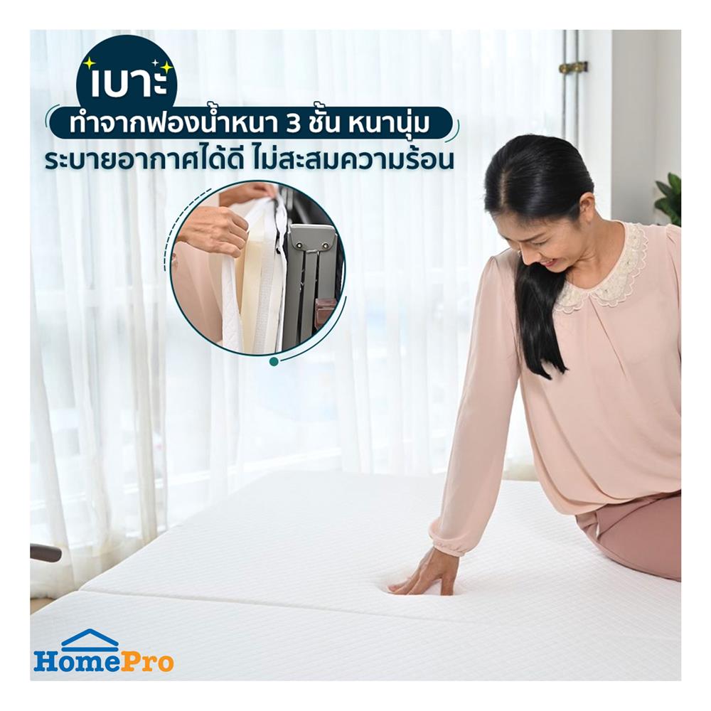 เตียงพับพร้อม TOPPER EAZYBED NJEB-120 40X120X190 ซม.
