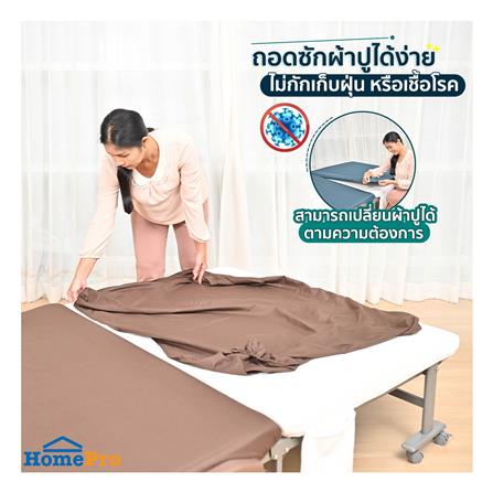 เตียงพับพร้อม TOPPER EAZYBED NJEB-120 40X120X190 ซม._3
