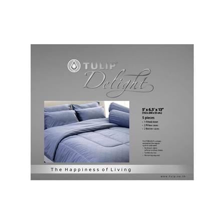 ชุดผ้าปูที่นอน 5 ฟุต 5 ชิ้น TULIP DELIGHT 60057-DL510_3