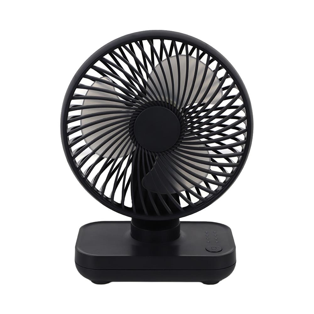 พัดลมพกพา 5 นิ้ว MEGALEC D606 สีดำ