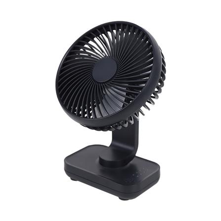 พัดลมพกพา 5 นิ้ว MEGALEC D606 สีดำ_1