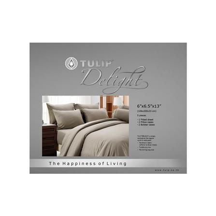 ชุดผ้าปูที่นอน 6 ฟุต 5 ชิ้น TULIP DELIGHT 60056-DL555_3