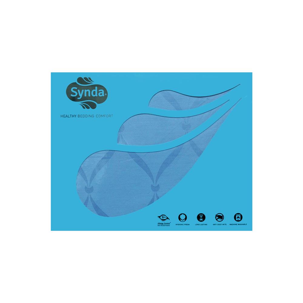 ชุดผ้าปูที่นอน 5 ฟุต 3 ชิ้น SYNDA VASTNESSA สี BLUE