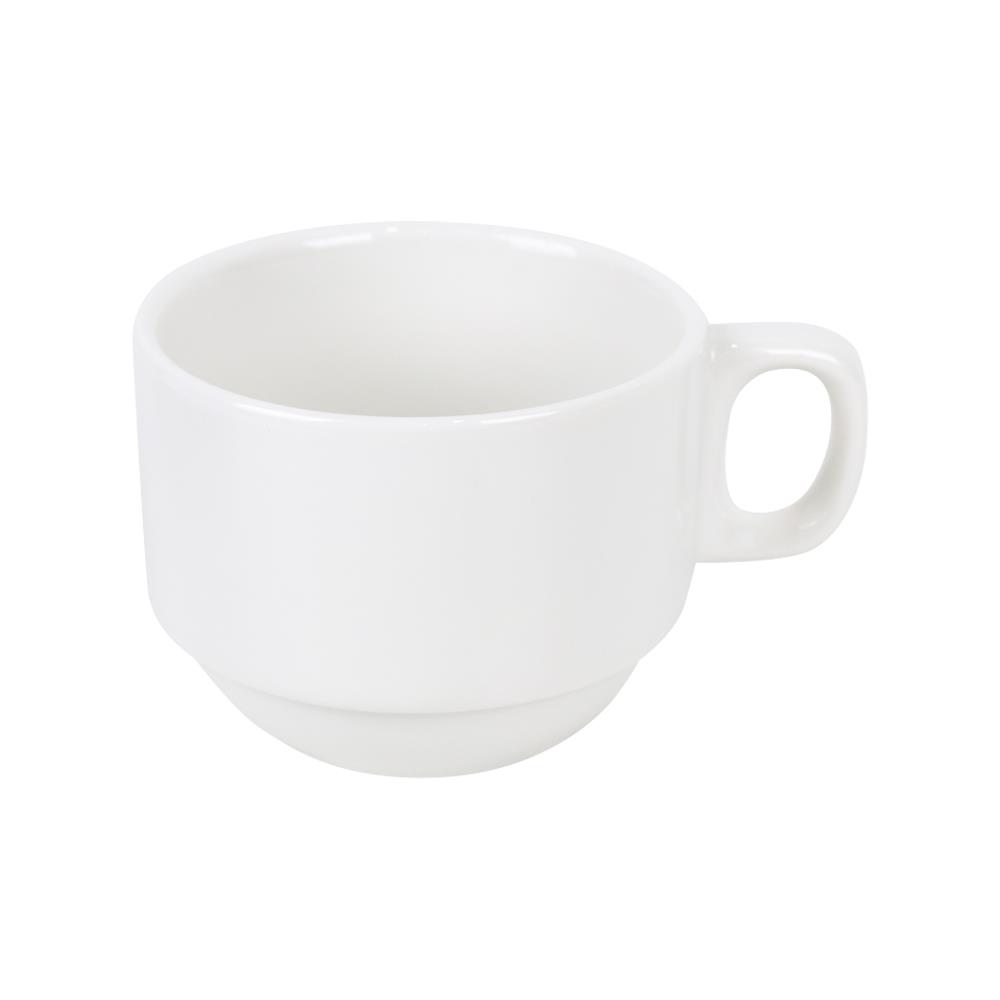 ชุดถ้วยกาแฟ PORCELAIN 220 มล. KECH SNOW STACK