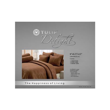ชุดผ้าปูที่นอน 6 ฟุต 5 ชิ้น TULIP DELIGHT 60056-DL551_3
