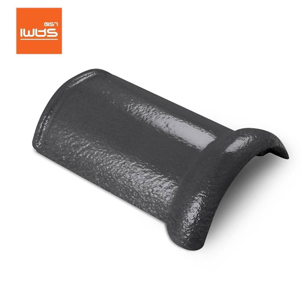 ครอบสันโค้ง CT เพชร ตราเพชร 20.5x33 ซม. สีเทานิลมังกร