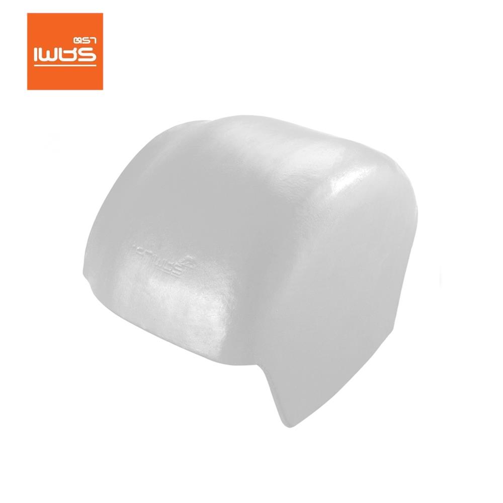 ครอบปิดจั่ว จตุลอน ตราเพชร 31x21.5 ซม. สีขาวงาช้าง