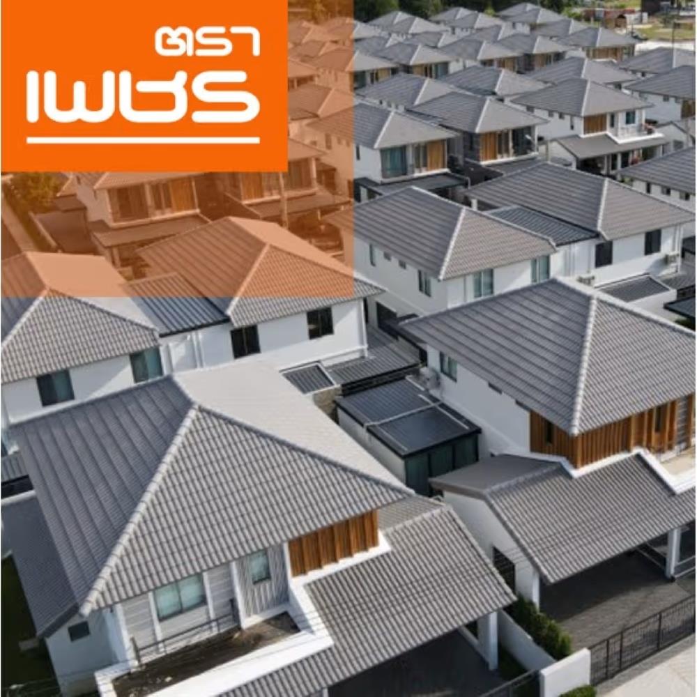 แผ่นหลังคา CT เพชร ตราเพชร 33x42 ซม. สีเทานิลมังกร