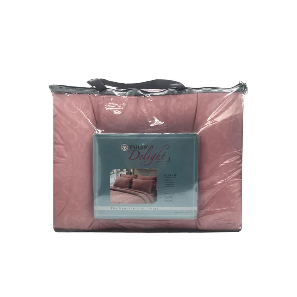 ชุดผ้าปูที่นอน 6 ฟุต 6 ชิ้น TULIP DELIGHT 60239-DL529