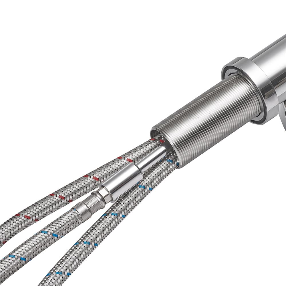 ก๊อกซิงค์ผสม MEX 1355-D6 สีโครม