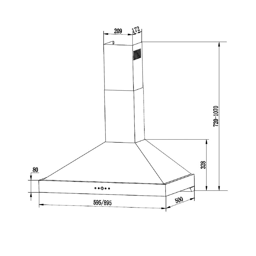 เตาฝัง+เครื่องดูดควัน TEKA GQ73 2G AIAL+DBW 90 TO