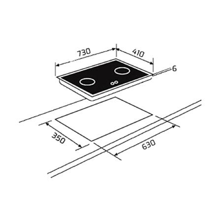 เตาฝัง+เครื่องดูดควัน TEKA GQ73 2G AIAL+DBW 90 TO_4