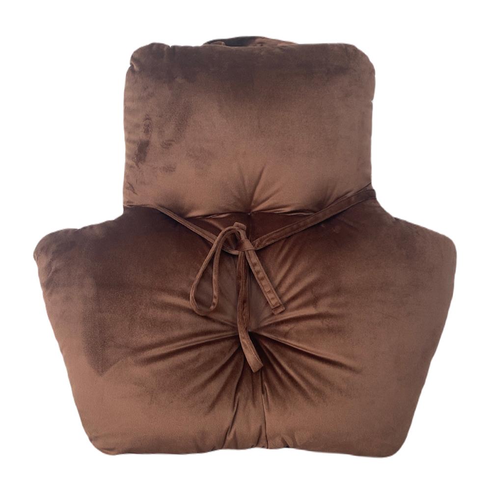 เบาะรองหลัง HOME LIVING STYLE HOWDENA 28X28 นิ้ว สีน้ำตาล