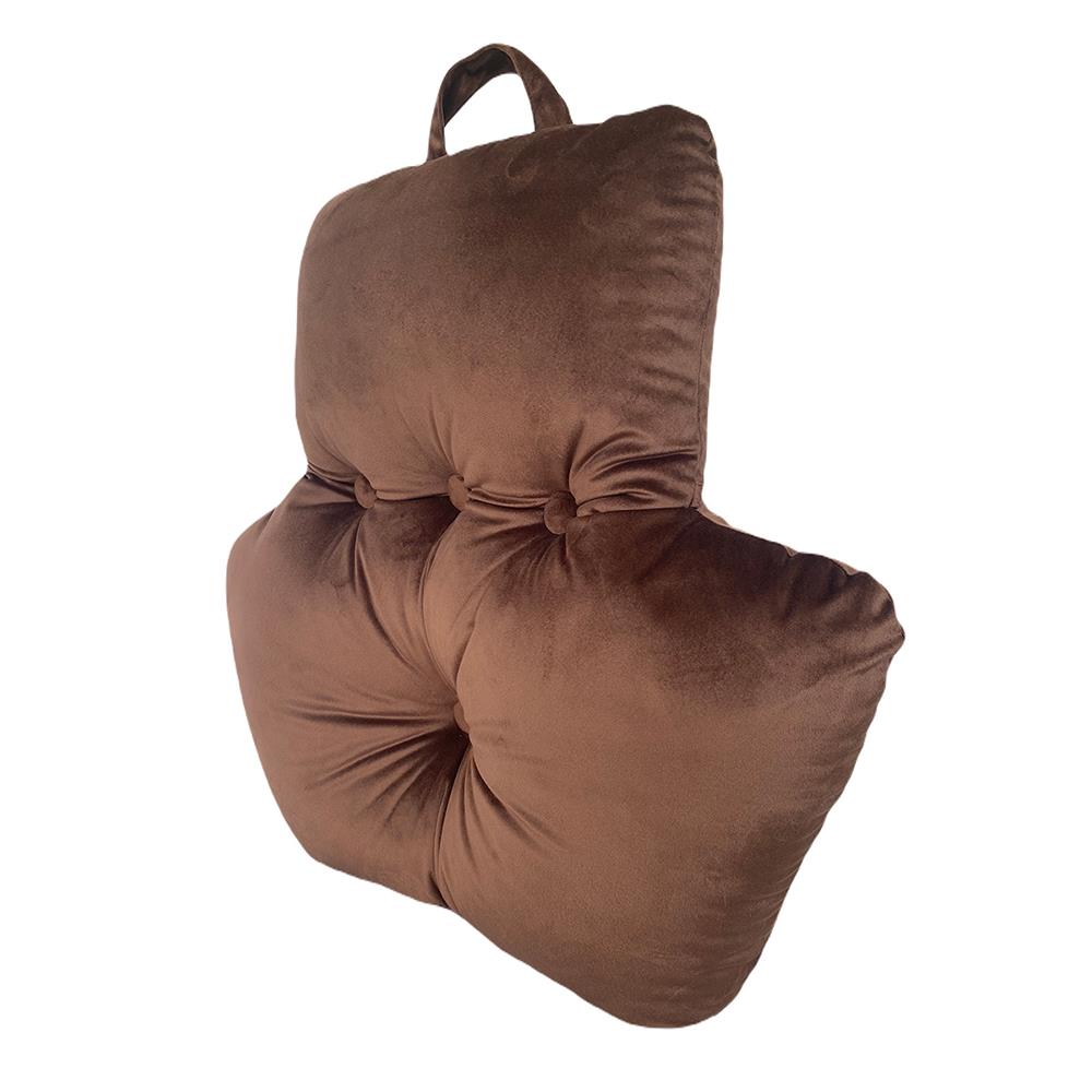 เบาะรองหลัง HOME LIVING STYLE HOWDENA 28X28 นิ้ว สีน้ำตาล