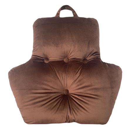 เบาะรองหลัง HOME LIVING STYLE HOWDENA 28X28 นิ้ว สีน้ำตาล