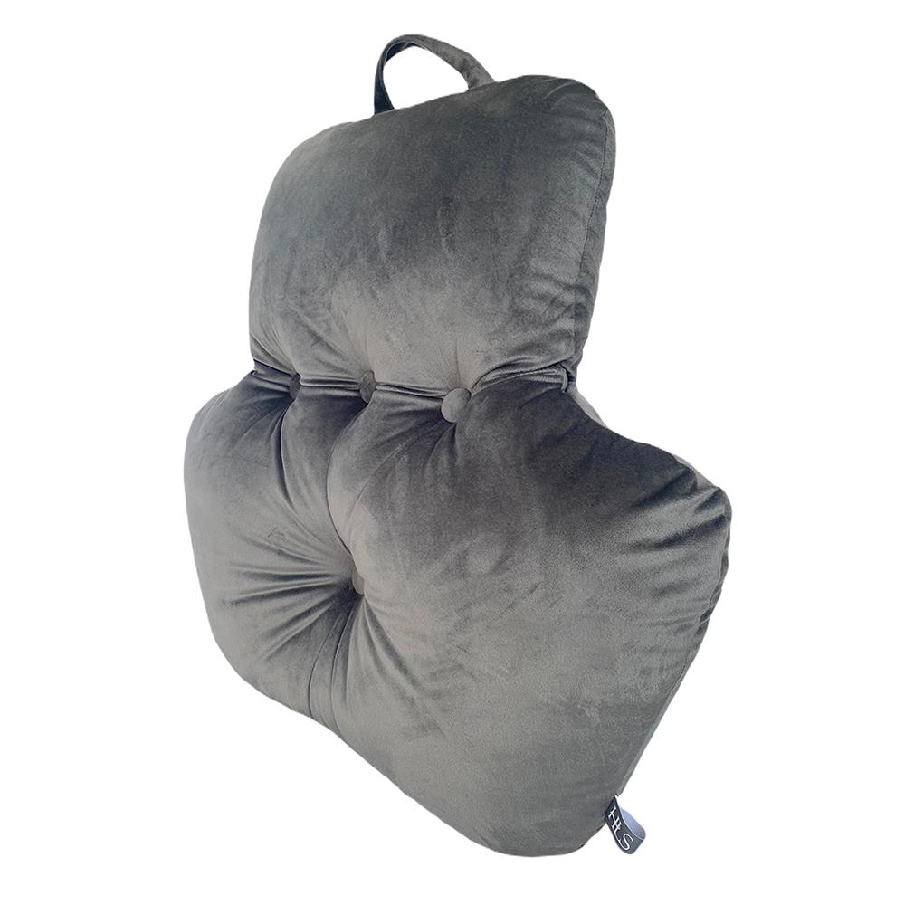 เบาะรองหลัง HOME LIVING STYLE HOWDENA 28X28 นิ้ว สีเทา