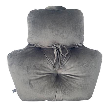 เบาะรองหลัง HOME LIVING STYLE HOWDENA 28X28 นิ้ว สีเทา_2