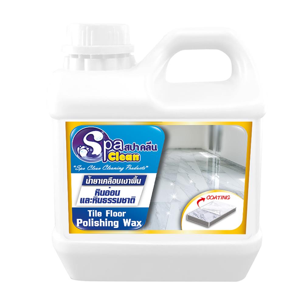 น้ำยาเคลือบเงาหินอ่อน SPA CLEAN 1000 มล. สีใส