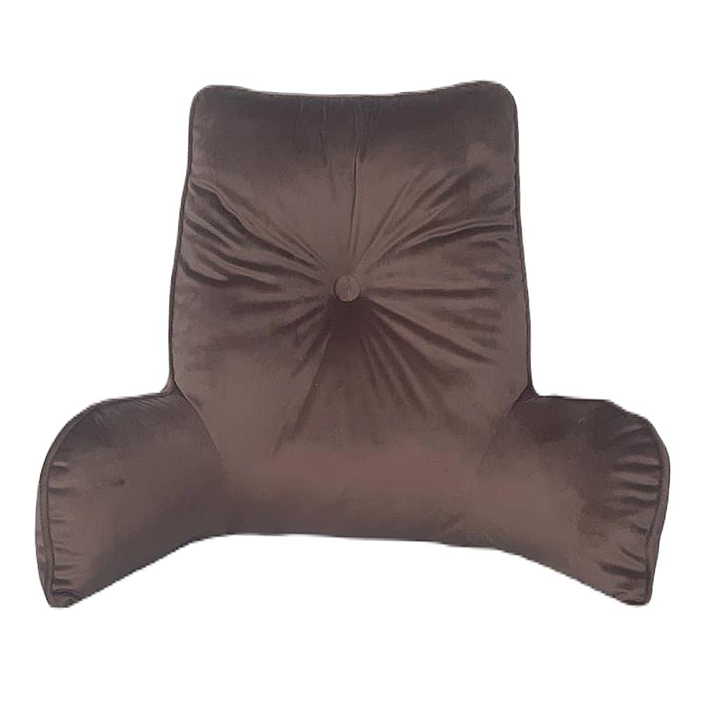 เบาะรองหลัง HOME LIVING STYLE BROWN 20x26 นิ้ว สีน้ำตาล