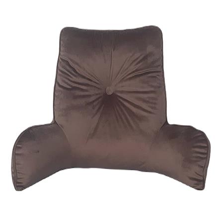 เบาะรองหลัง HOME LIVING STYLE BROWN 20x26 นิ้ว สีน้ำตาล_0