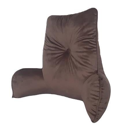 เบาะรองหลัง HOME LIVING STYLE BROWN 20x26 นิ้ว สีน้ำตาล_1