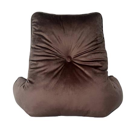 เบาะรองหลัง HOME LIVING STYLE BROWN 20x26 นิ้ว สีน้ำตาล_2
