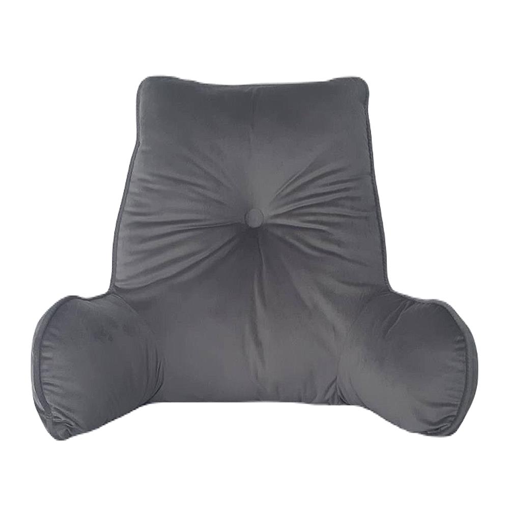 เบาะรองหลัง HOME LIVING STYLE MIAOW 20X26 นิ้ว สีเทา