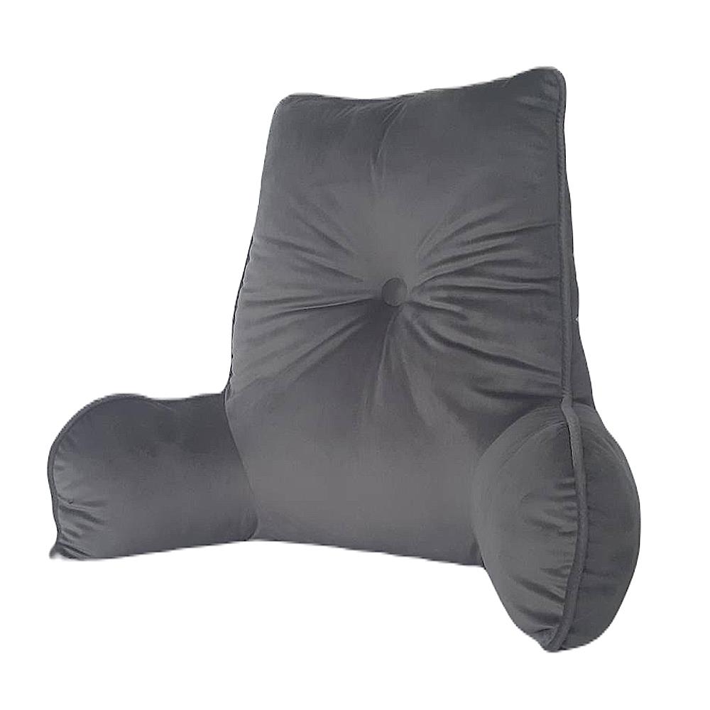 เบาะรองหลัง HOME LIVING STYLE MIAOW 20X26 นิ้ว สีเทา