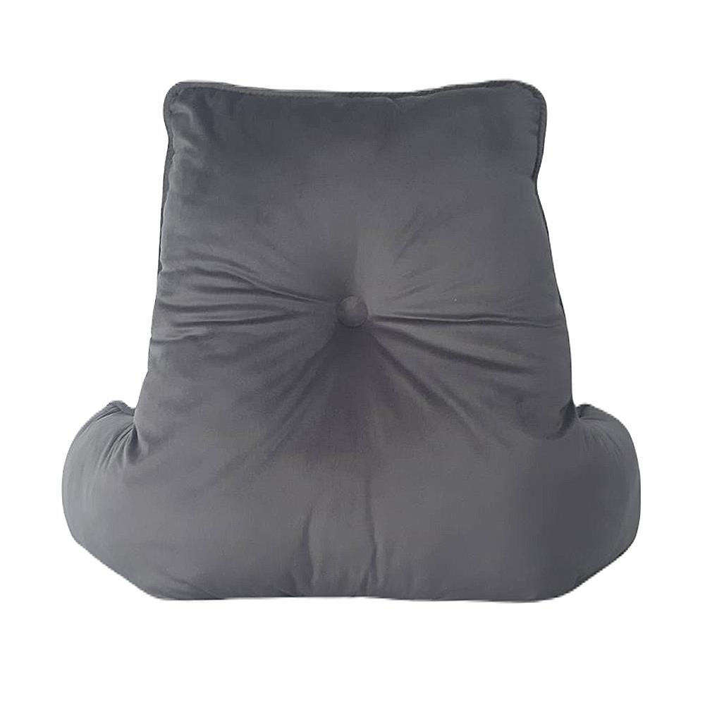 เบาะรองหลัง HOME LIVING STYLE MIAOW 20X26 นิ้ว สีเทา