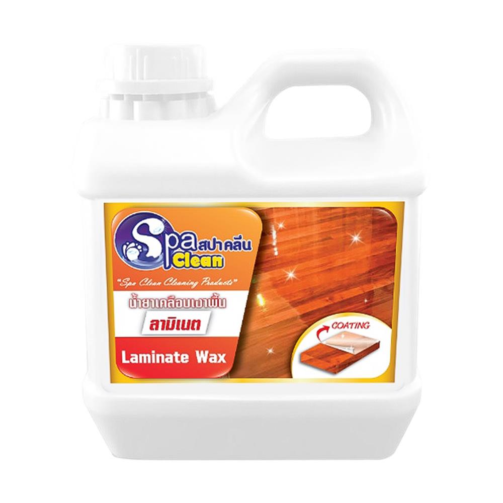 น้ำยาเคลือบเงาพื้นลามิเนต SPA CLEAN 1000 มล. สีใส