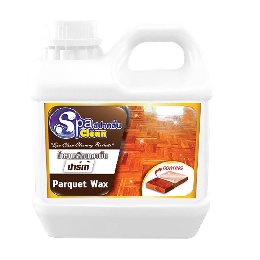 น้ำยาเคลือบเงาปาร์เก้ SPA CLEAN 1000 มล. สีใส
