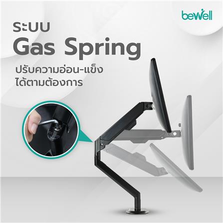 แขนจับจอมอนิเตอร์ Bewell EA06 สีดำ_5