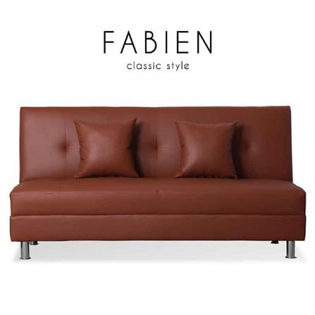 โซฟาเบด AS FURNITURE FABIEN PD สีน้ำตาลอ่อน_5