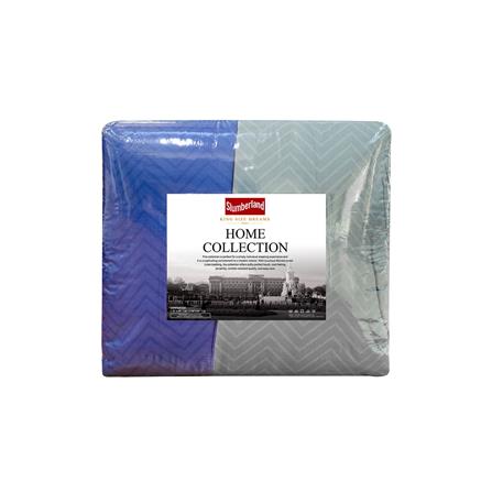 ผ้านวม SLUMBERLAND ANFIELD 100X90 นิ้ว สี GRAY/BLUE_1