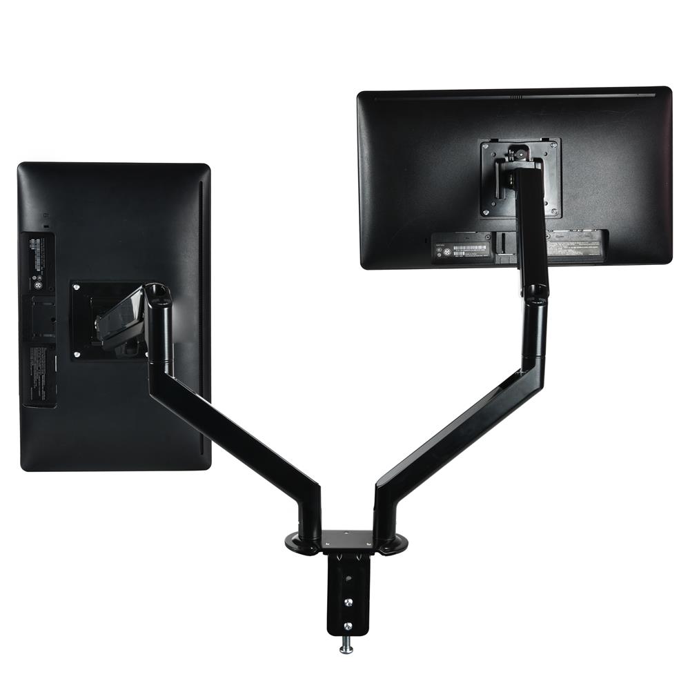 แขนจับจอมอนิเตอร์แบบจอคู่ BEWELL EA07 สีดำ