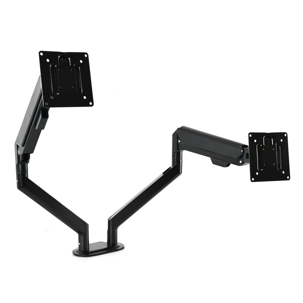 แขนจับจอมอนิเตอร์แบบจอคู่ BEWELL EA07 สีดำ