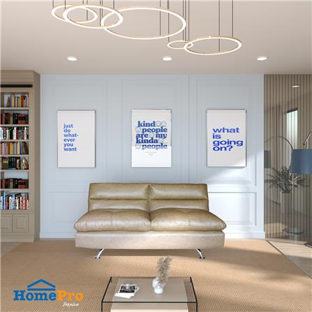 โซฟาเบด FURDINI ROLANDA PU สีน้ำตาลอ่อน_3